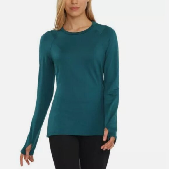 Spyder Brushed Long Sleeve Crewneck Top - Picture 1 of 10